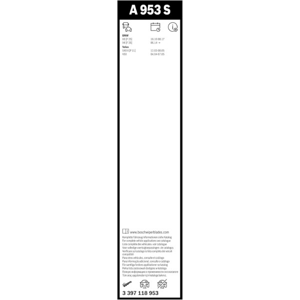 Фото - Щетка стеклоочистителя Bosch Aerotwin 650/500мм (3 397 118 953)